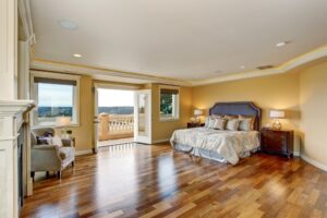 Brazilian walnut wood  floor